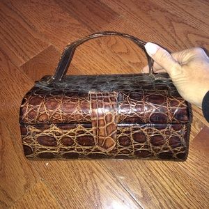 Best & Co. Alligator Train Case